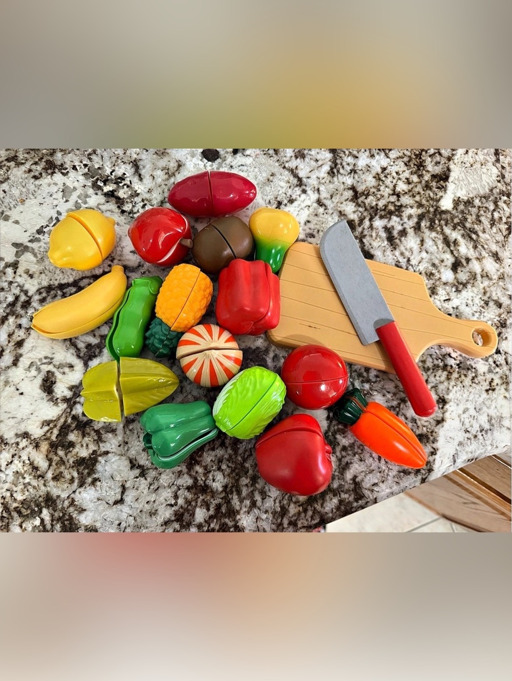 Pretend & Play Sliceable Fruits & Veggies for kitchen